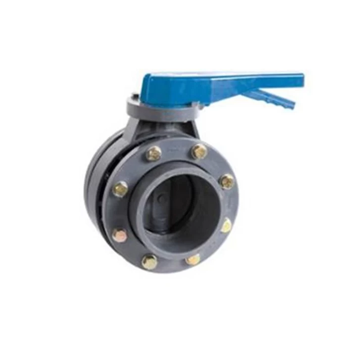 TORK-KV.W 812 серия wafer дисковый клапан из ПВХ gallery image 1